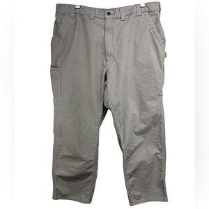 Carhartt Light Khaki Utility Loose Fit Carpenter Pants Mens 44 x 30